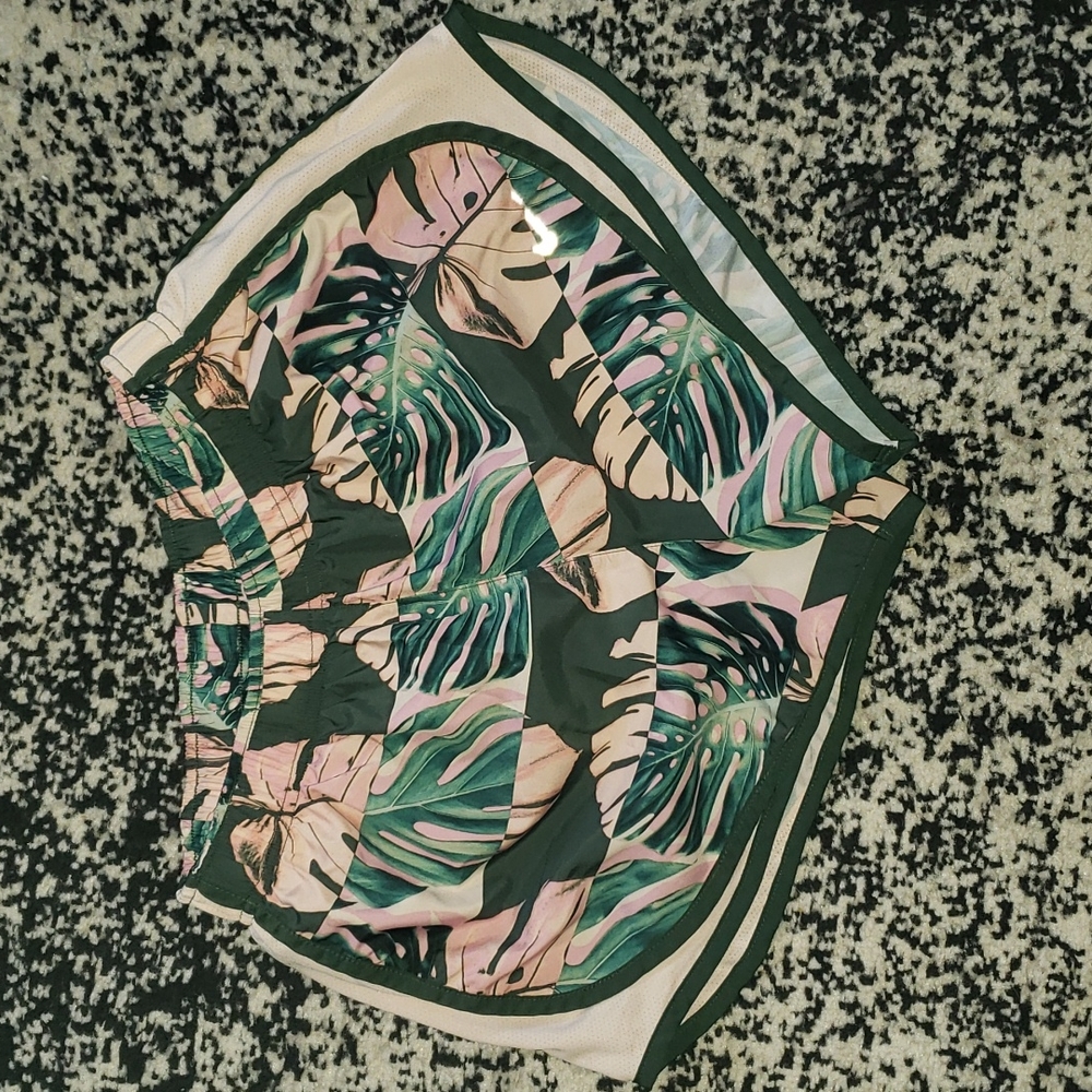 Floral Nike dri fit shorts